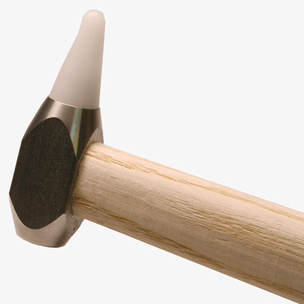 Hammer mit kleinem Kopf, Wechselspitze und langem Stiel