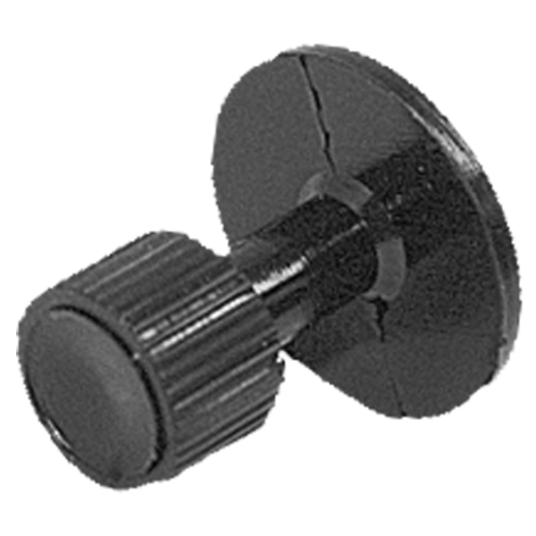 Glue tab with a smooth surface, d = 22 mm, round