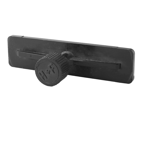 Glue tab with a smooth surface, d = 50 mm, rectangular