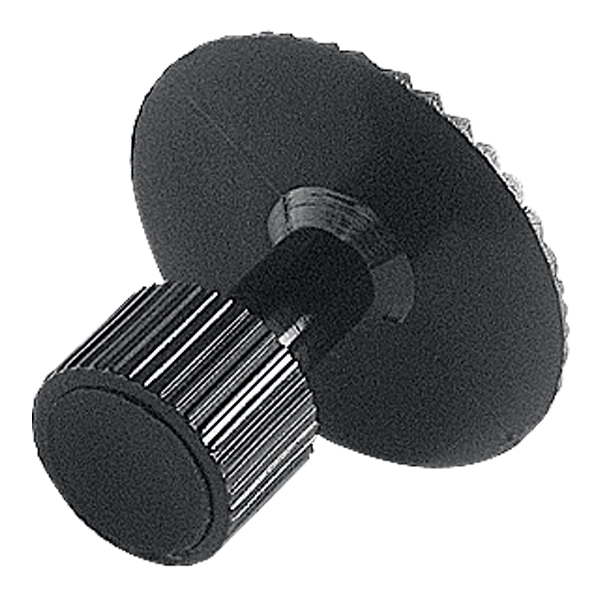 Glue tab with pyramid structure, d = 26 mm