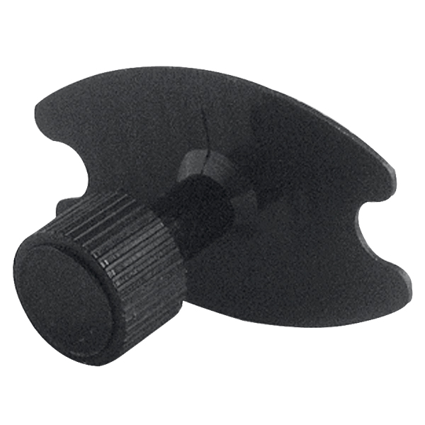 Glue tab with pyramid structure, d = 44 mm