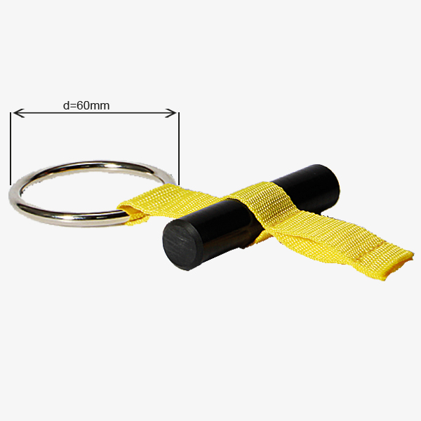 Roof bearing, 2-way adjustable, large ring (d = 60mm)